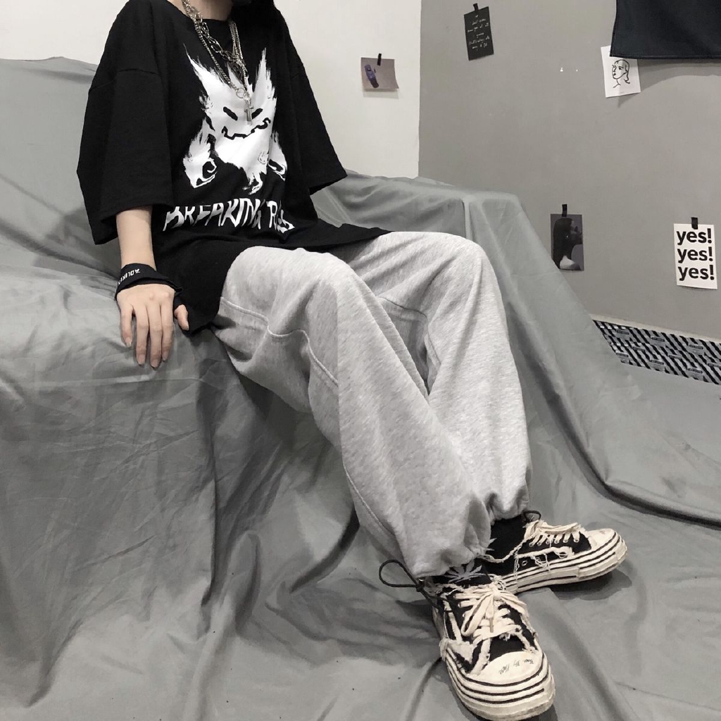 Quần Dài Thể Thao Ống Rộng Lưng Thun Co Giãn Tốt Thời Trang Mùa Thu 23 A576 | BigBuy360 - bigbuy360.vn