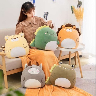 Bộ Gối Kèm Chăn Hoạt Hình, Bộ chăn gối văn phòng đa năng hình quả-hình thú