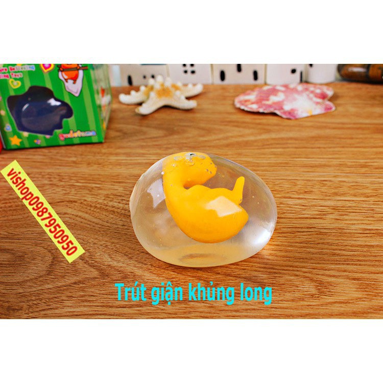 Gudetama  TRÚT GIẬT KHỦNG LONG TRỨNG mochi bóp đã shop IM2308 Ncòn ít H