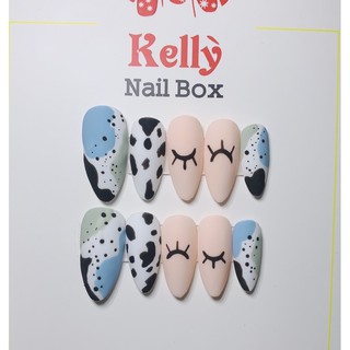 Nail Box Móng úp thiết kế cá tính beo