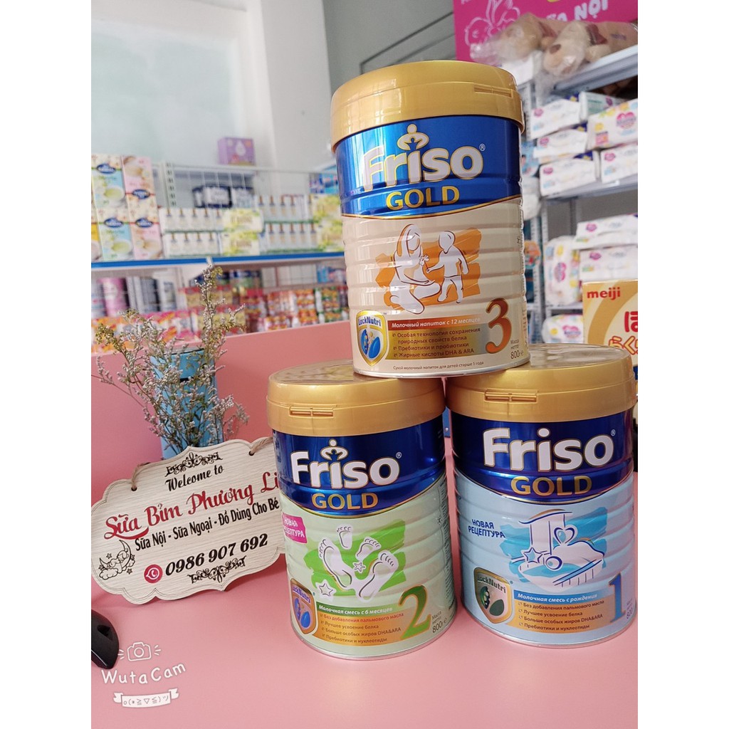 Sữa Friso Nga 800g - Mẫu mới