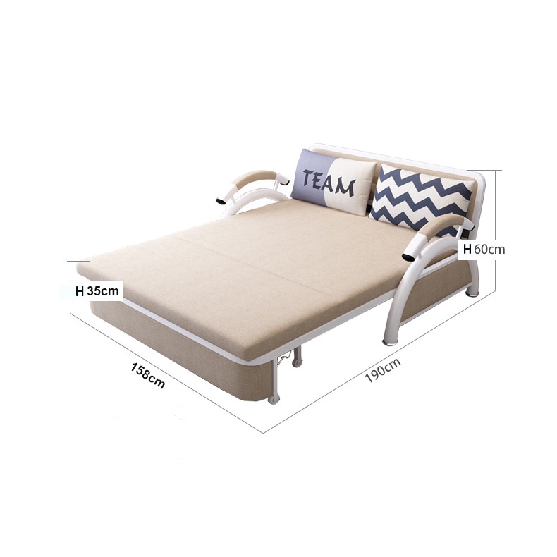 Giường Sofa Gấp Gọn Đa Năng Thông Minh Chuyển Đổi Từ Giường Thành Ghế Dễ Dàng Kt :
