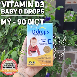 Ddrops BaBy (90 giọt)