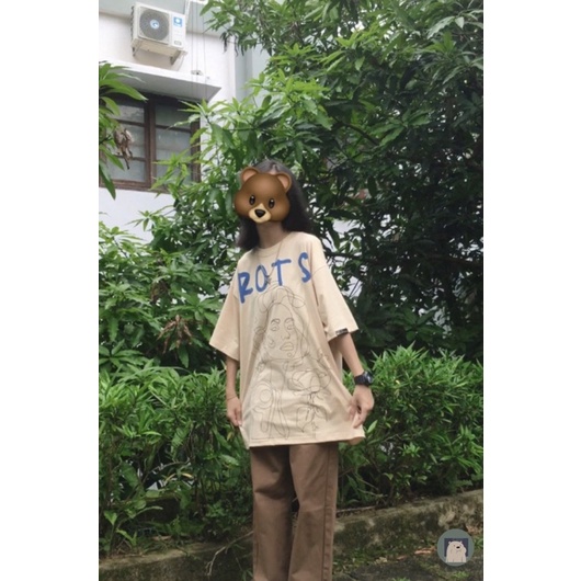 Áo Thun Nam/Nữ "MÀU KEM" Rage Of The Sea Cô Gái