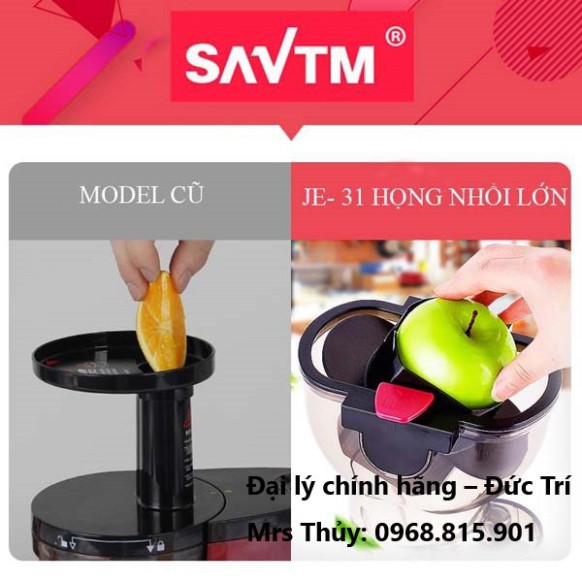 Máy ép Trái cây tốc độ Chậm SAVTM JE-31