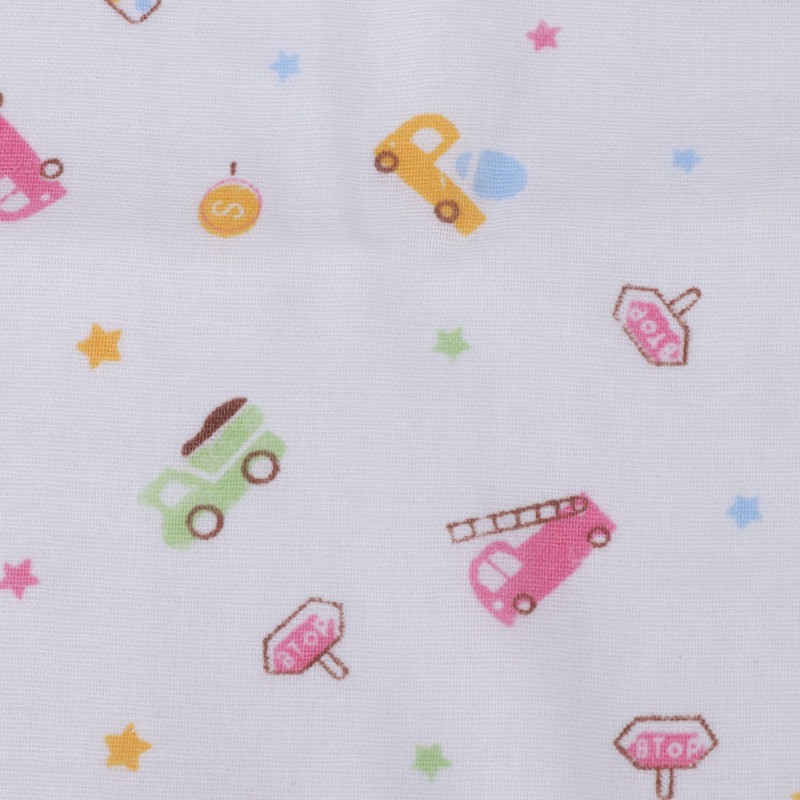 Gói 10 khăn xô in họa tiết hoạt hình nhiều mẫu mã cho bé