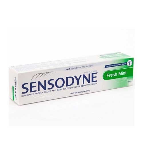 Kem đánh Răng Sensodyne 100g Thơm Mát Giảm Ê Buốt Bảo Vệ Toàn Diện