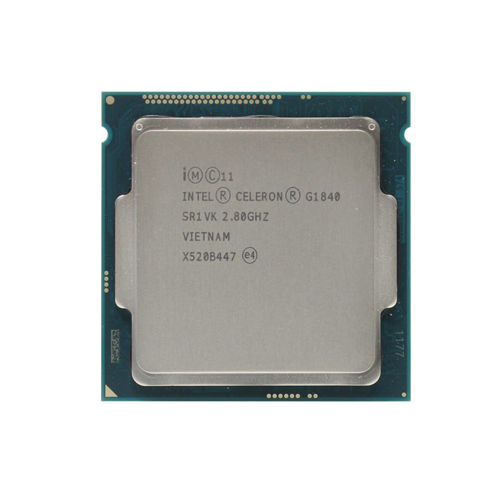 CPU Intel Celeron G1840 (2.80GHz, 2M, 2 Cores 2 Threads) TRAY chưa gồm Fan