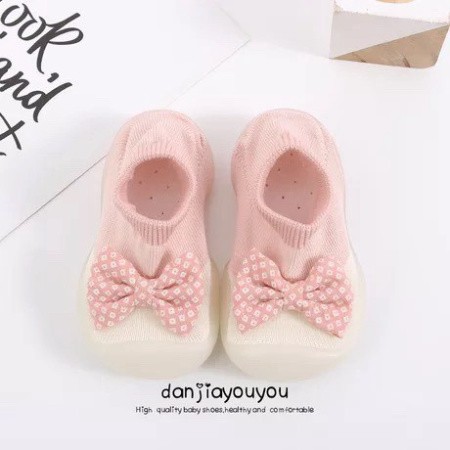 Giày Bún Tập Đi Siêu Mềm Cho Bé Hàng Quảng Châu Cao Cấp