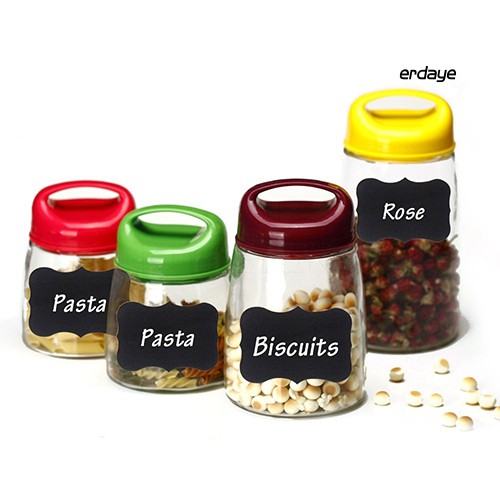 Set 40 nhãn dán ghi tên phân loại cho lọ gia vị/ kẹo tiện dụng