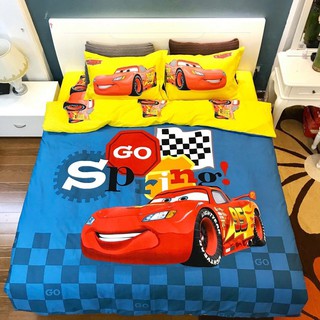Bộ chăn ga gối cotton lụa Disney