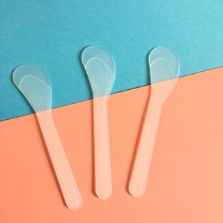 100 muỗng múc kem màu trắng