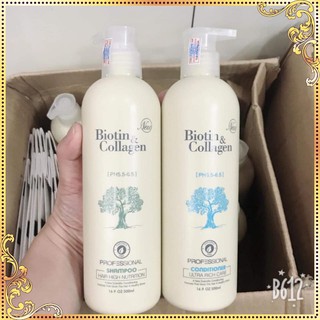 Cặp dầu gội Biotin & Collagen 1000ml