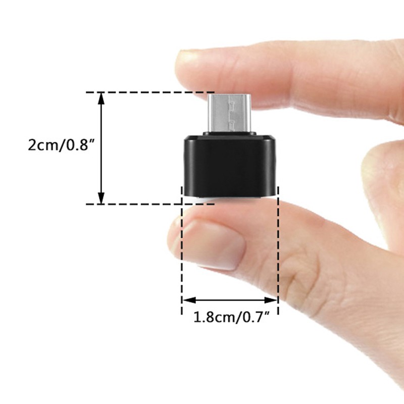 Set 2 Đầu Chuyển Đổi USB Type C Sang USB 2.0 OTG Chuyên Dụng