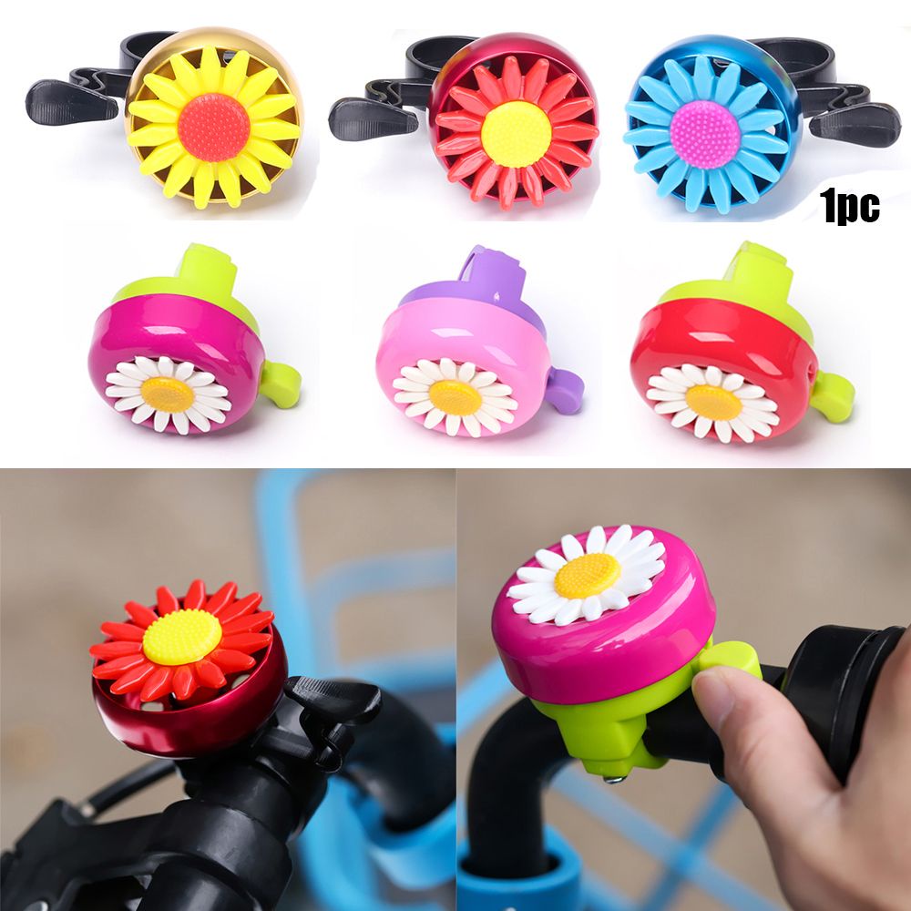 1 Chuông Xe Đạp Bằng Nhựa Phối Hợp Kim Nhiều Màu Sắc Cho Bé