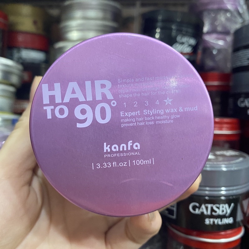 Sáp Vuốt Tóc Kanfa Hair To 90 Wax 100ml