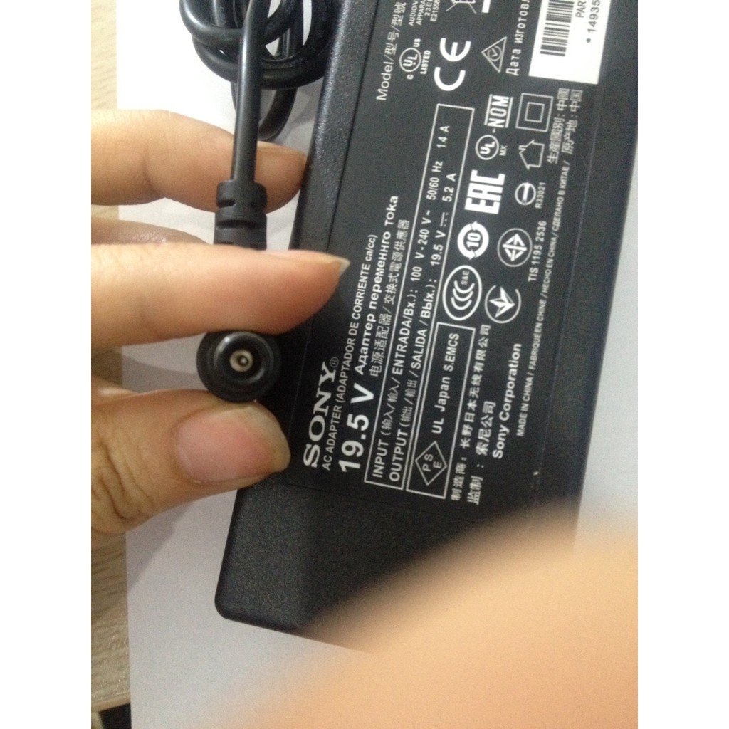 Adapter nguồn ti vi sony 19.5V 5.2A