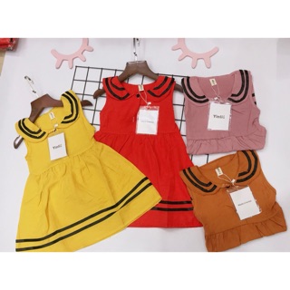 Combo váy 2 dây đũi và váy cổ