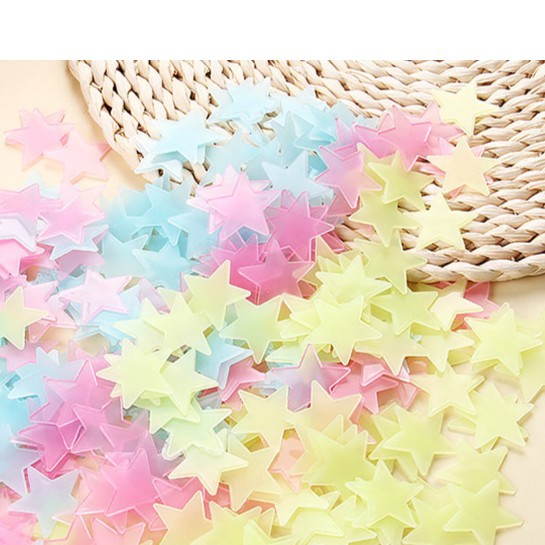 Combo 100 Sao Dạ Quang Phát Sáng Trong Đêm - GD541