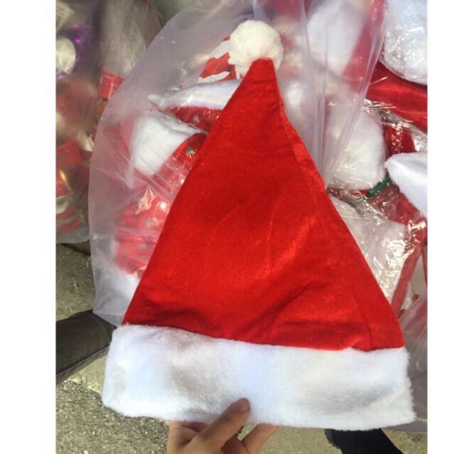 Mũ noel nhung