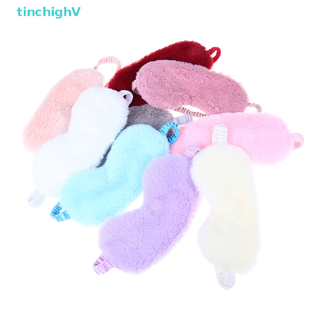 Mặt Nạ Che Mắt Ngủ Bằng Vải Bông Mềm Mại Họa Tiết Hoạt Hình Dễ Thương Dùng Khi Đi Du Lịch