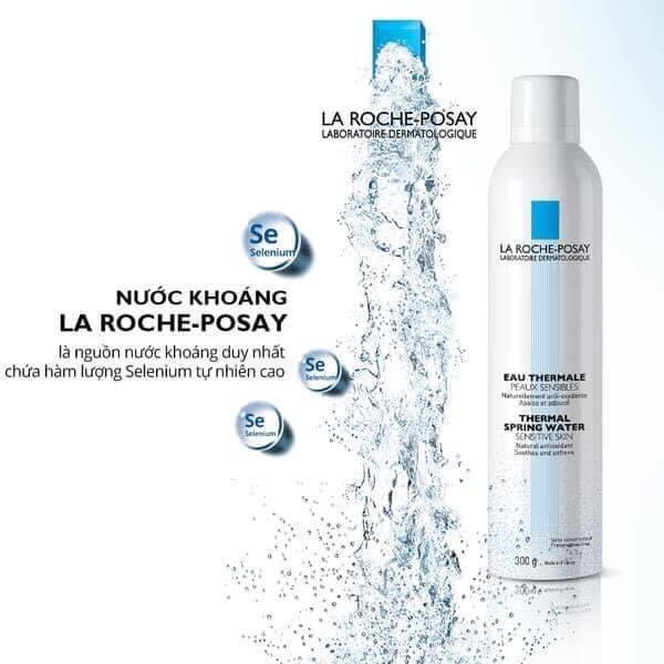 ]Xịt Khoáng La Roche-Posay Thermal Spring Water Dành Cho Da Dầu Mụn Nhạy Cảm Nội Địa Pháp Chuẩn 100%