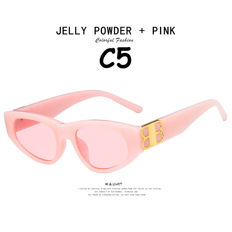 Kính mát mắt mèo thời trang retro cá tính cho nam nữ