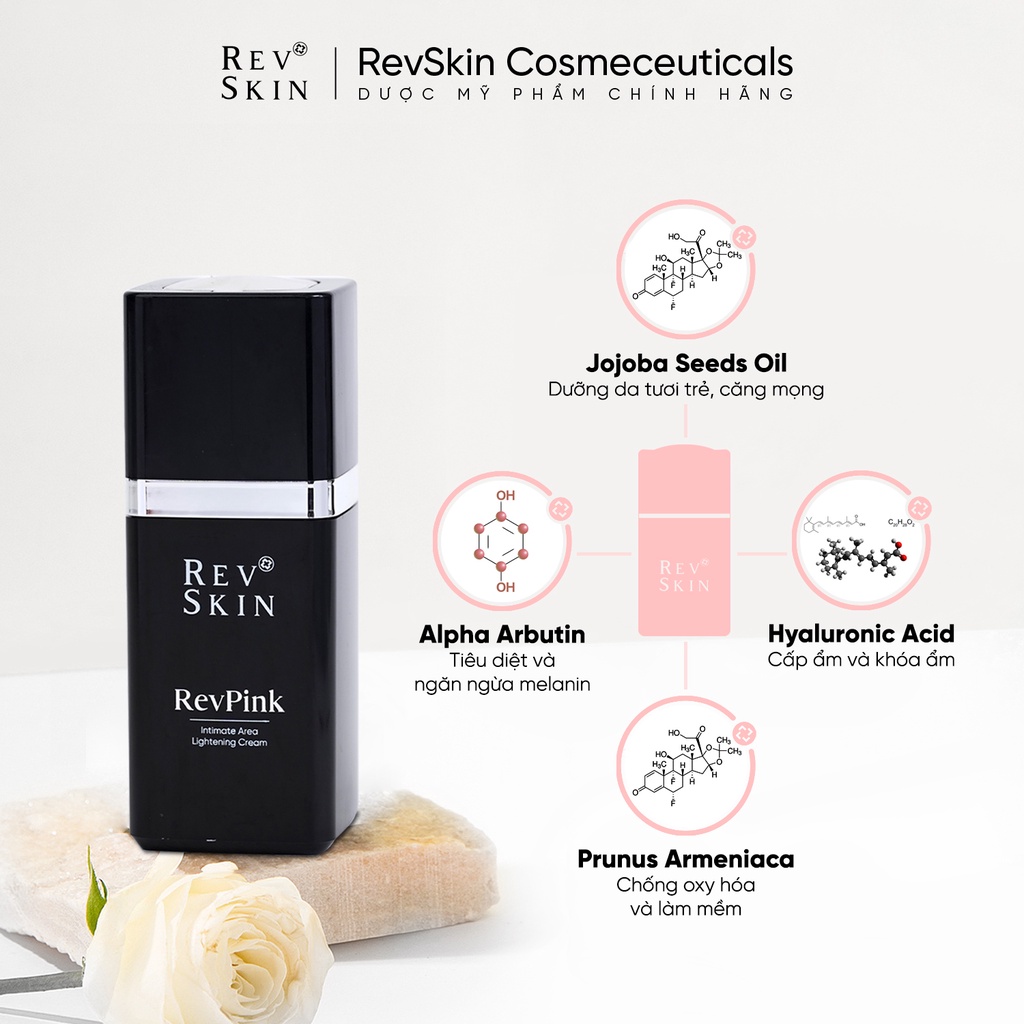 Kem Bôi RevSkin Kem Làm Hồng Nhũ Hoa RevPink 100gr