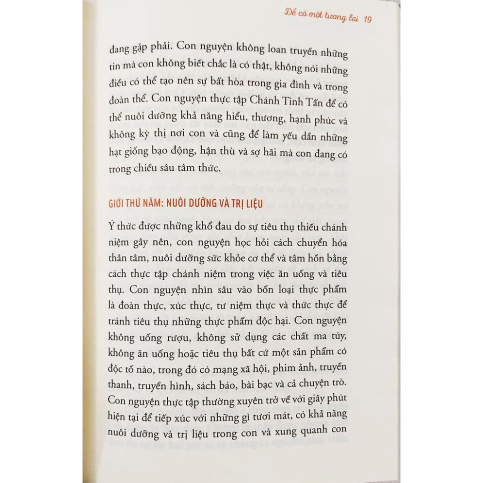 Sách - Để Có Một Tương Lai – Tác giả Thích Nhất Hạnh – bìa cứng - Thái Hà Books