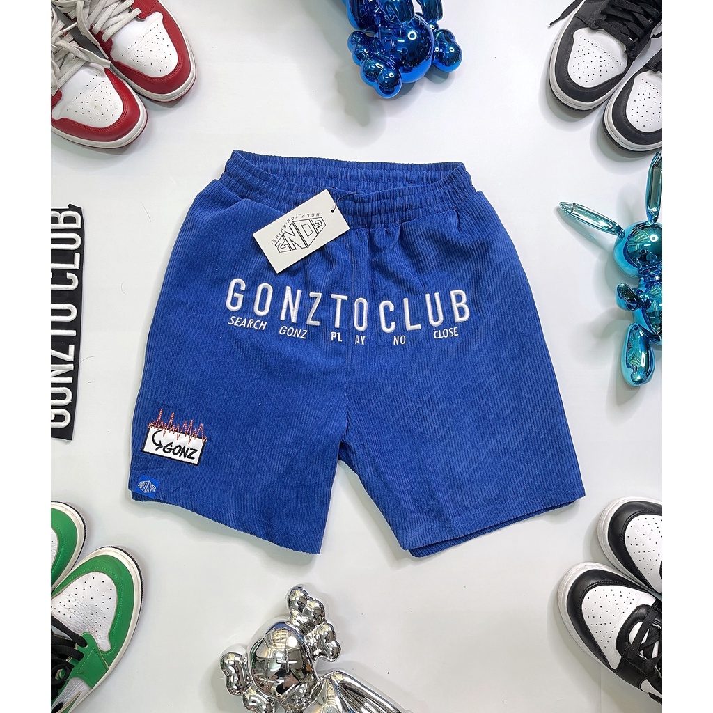  Quần Short Nam Nữ Nhung Pants Gonz Club 02 | BigBuy360 - bigbuy360.vn