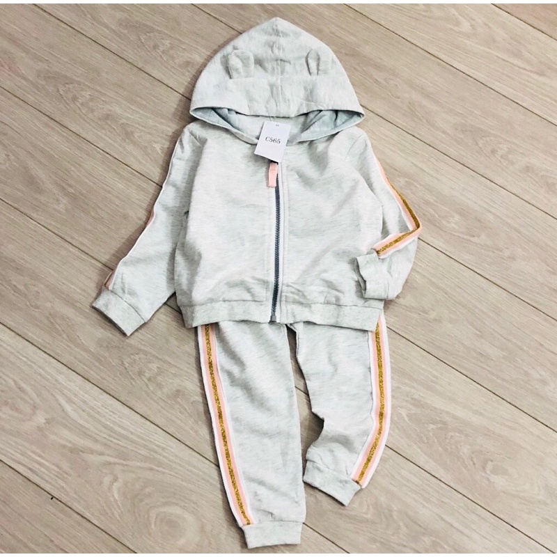 Bộ nỉ kéo khoá HM