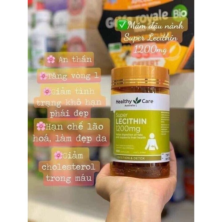 Mầm đậu nành Healthy Care Super Lecithin