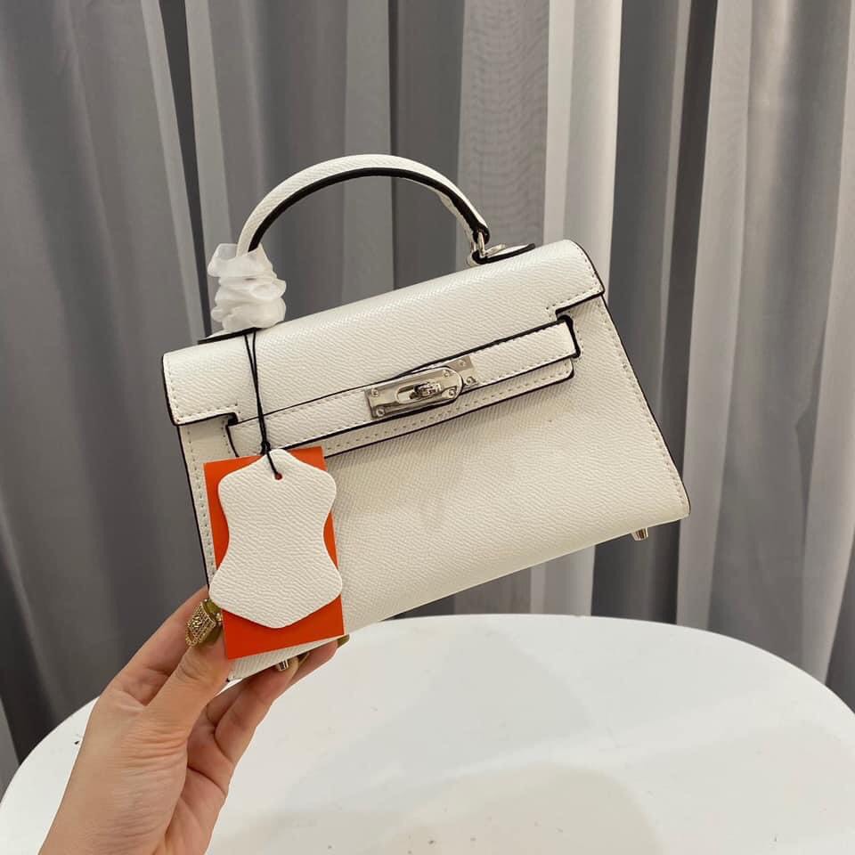 [GIÁ SỈ+ TẶNG KHĂN] Túi hm size 19 túi xách nữ hermes mini kèm khăn đeo chéo cực xinh