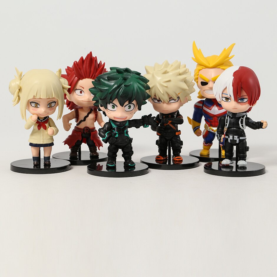 Set 6 Mô Hình Nhân Vật Phim Hoạt Hình My Hero Academia