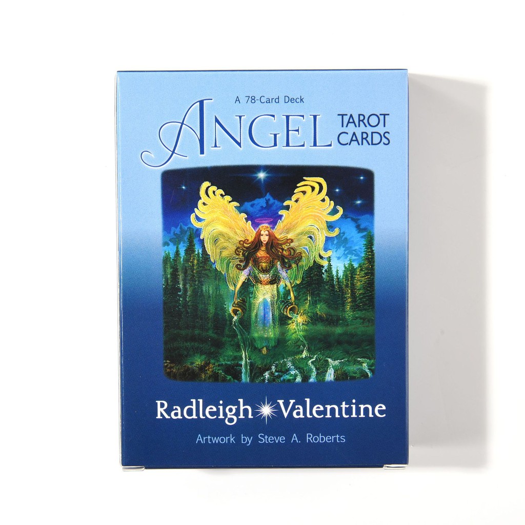 Combo Bộ Angel Tarot Oracle 78 Card H10 và Khăn Trải Bàn Tarot