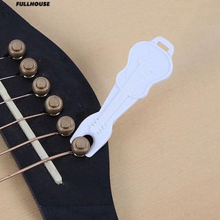 💎 Bag Car Keychain Guitar Pin Puller Acoustic String Nail Peg Musical Tool