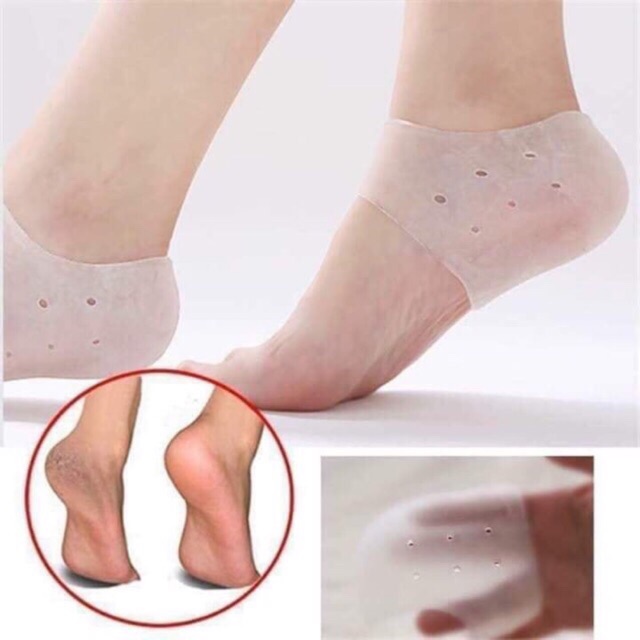 BỘ 2 MIẾNG LÓT GÓT CHÂN SILICON MỚI