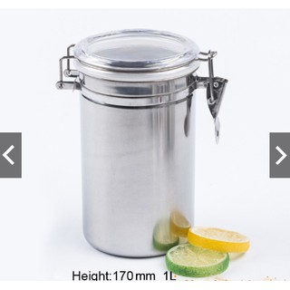 Hộp đựng gia vị inox - 17 cm