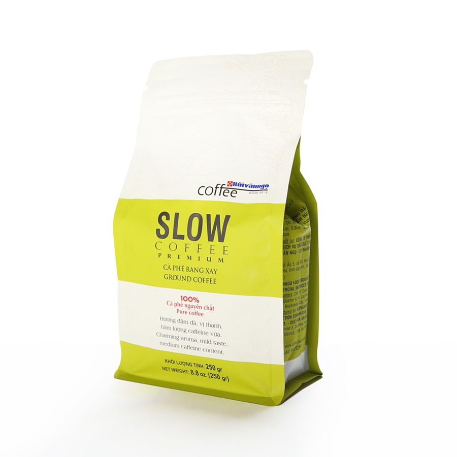 Cà phê rang xay SLOW 250gram Bùi Văn Ngọ Coffee (bao bì mới) | BigBuy360 - bigbuy360.vn