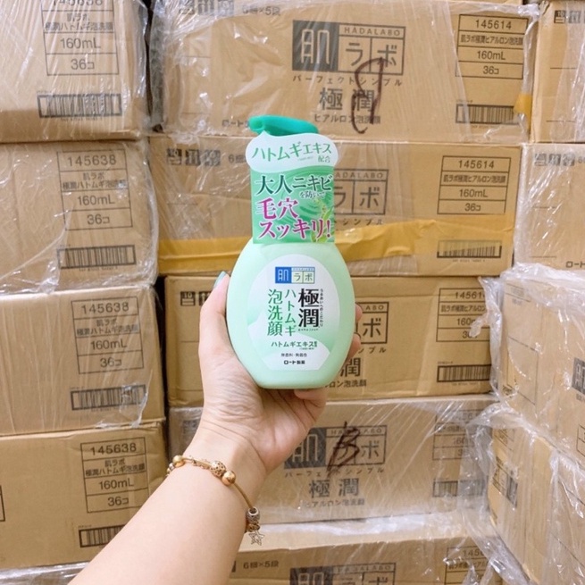 Sữa Rửa Mặt Hada Labo Gokujyun Foaming Cleanser