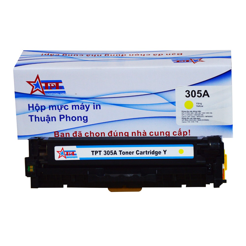 Hộp mực Thuận Phong 305A dùng cho máy in màu HP LJ PRO 300/ 400/ CP2025/ Canon LBP 7200C/ MF8330C