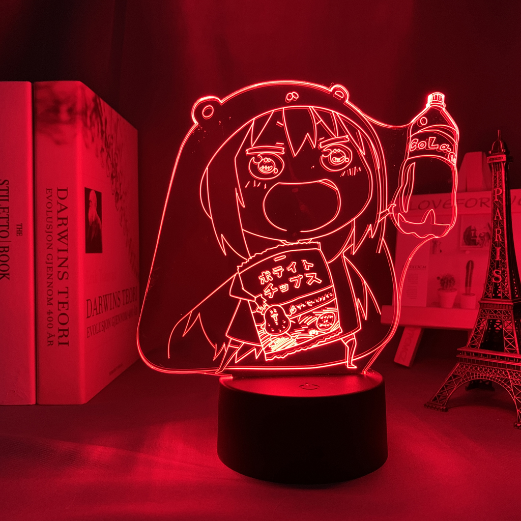 Đèn Ngủ Bóng LED Đổi Màu Hình Anime Himouto Umaru Chan