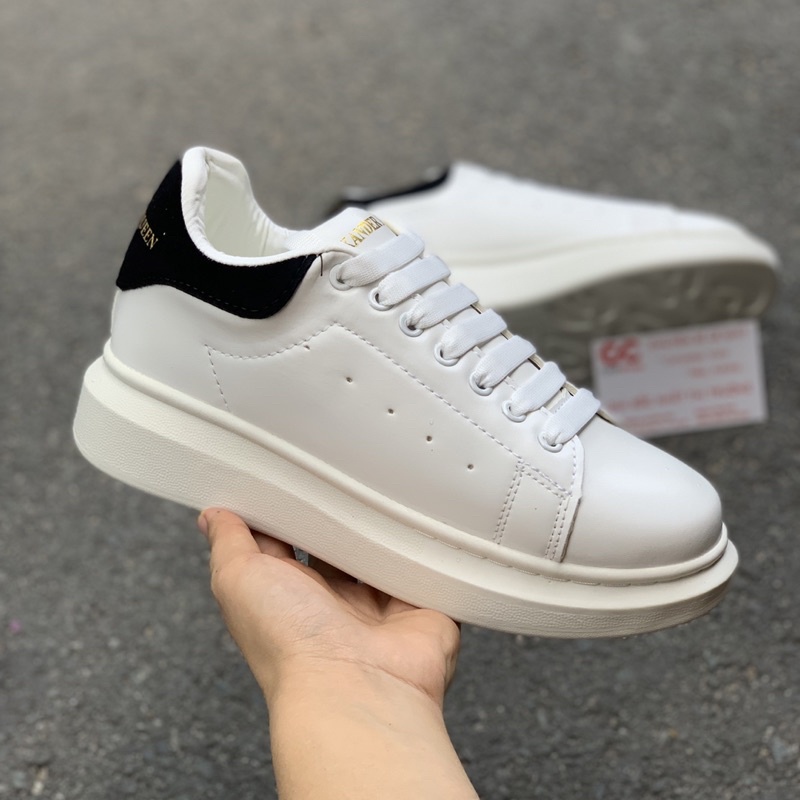 Giày Sneaker Cổ Thấp Mc Queen, Giầy Thể Thao Nam Nữ Trắng Thời Trang Giá Rẻ MCQ