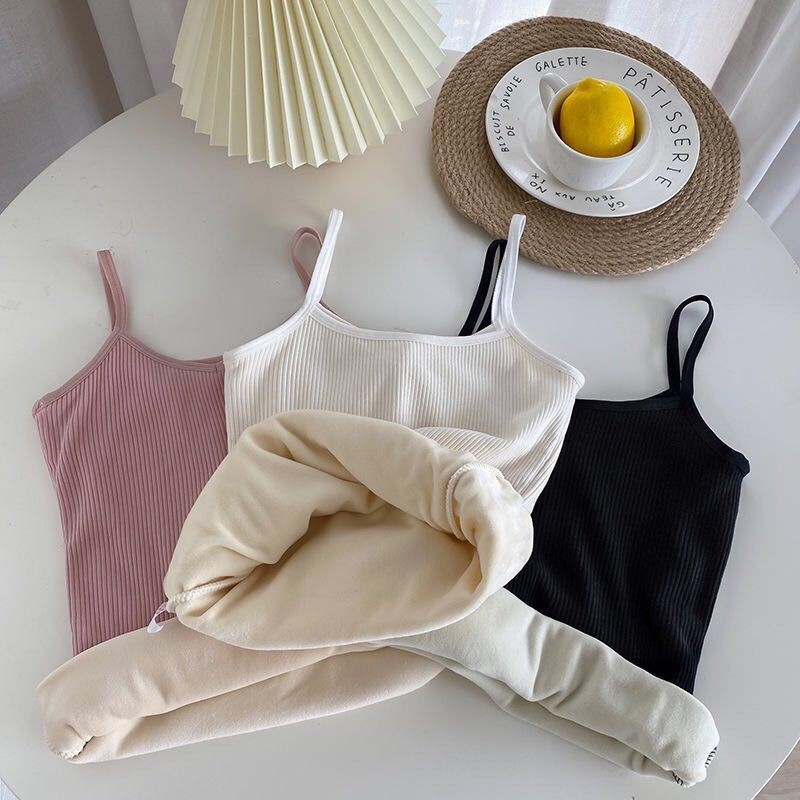 Combo Áo 2 dây và tất lót lông giữ nhiệt siêu ấm