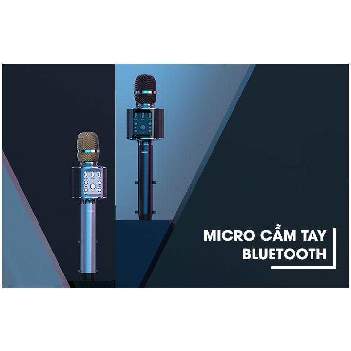 Micro Karaoke Bluetooth Remax K05 tích hợp giá đỡ điện thoại