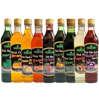 Siro Golden Farm 520ml các vị