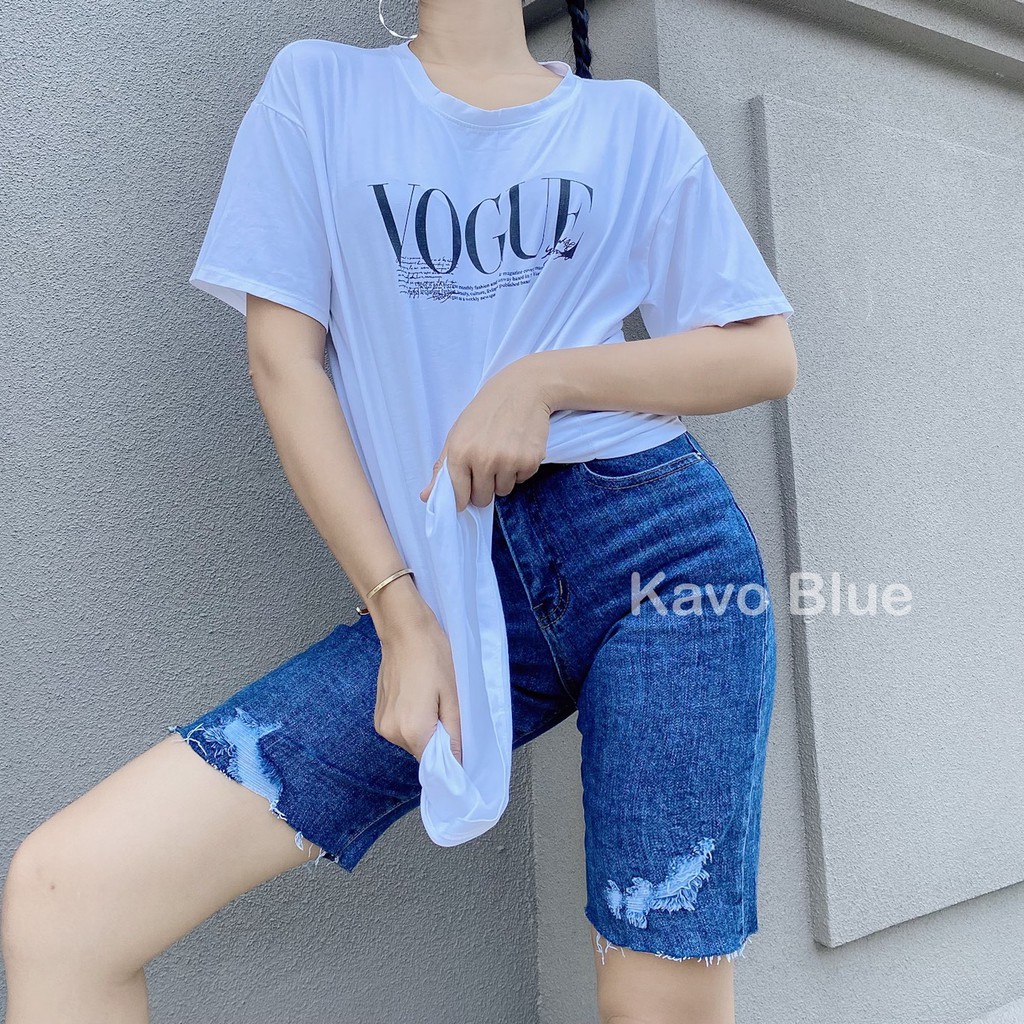 Quần Jean Ngố KAVO BLUE Co Giãn 4 Chiều KB725-127