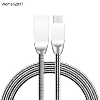 Dây cáp sạc nhanh lò xo cho Apple Android Type-C