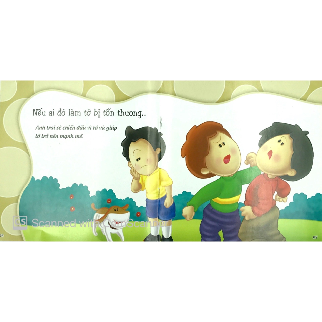Sách - Bé Nói Lời Cảm Ơn - Anh Trai