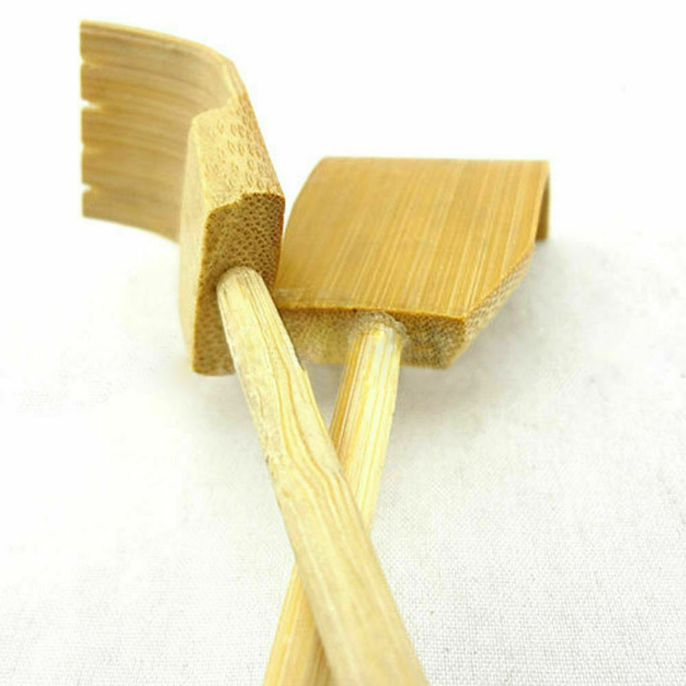 [Hàng mới về] Dụng cụ gãi lưng bằng gỗ có thể thu gọn hỗ trợ mát xa tiện dụng